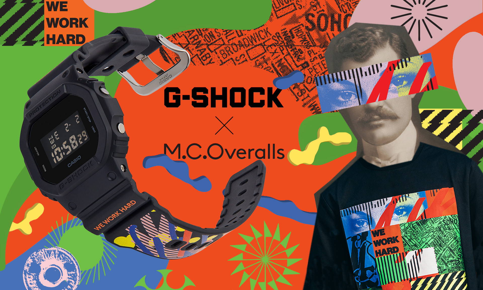 G Shock x M.C.Overalls